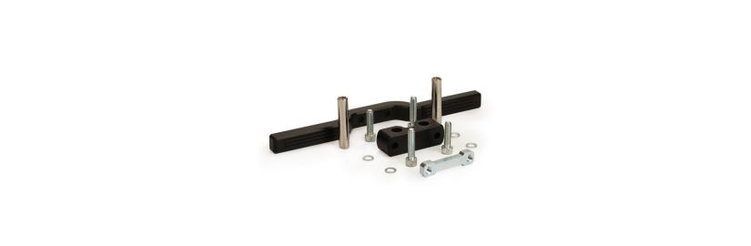 Feet support adjustable aluminium