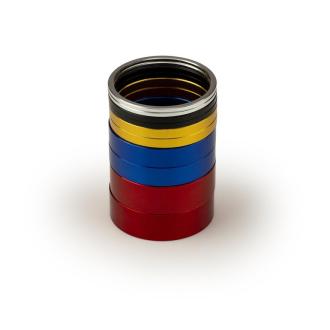 Distanzring-Set 50mm Radsterne 10 Stück je 2 × 2/3/5/10 + 15 mm)
