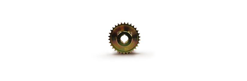 Split steel sprocket 30 mm