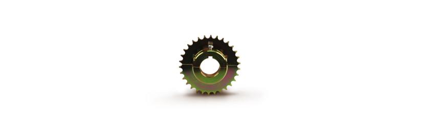 Split steel sprocket 40 mm