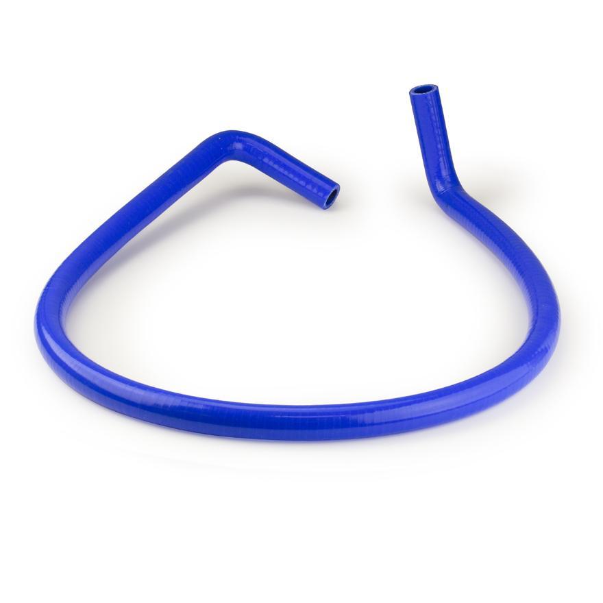 Water hose 2 x 90° L: 120cm blue