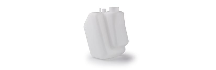 Tank plastic 3,0 liter to clamp