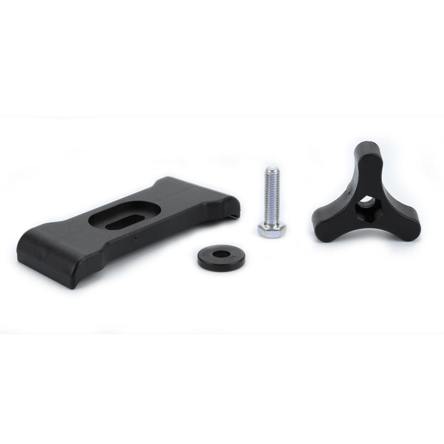 Fixing for plastic tank black