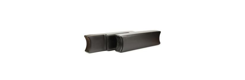 set of side pods rental black