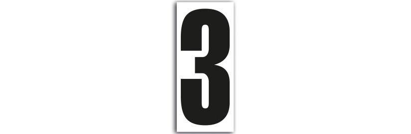 Number 160 x 70 mm