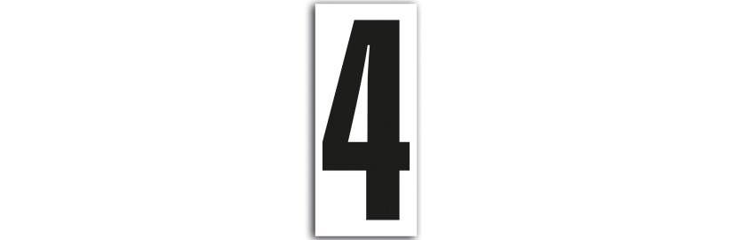 Number 160 x 70 mm