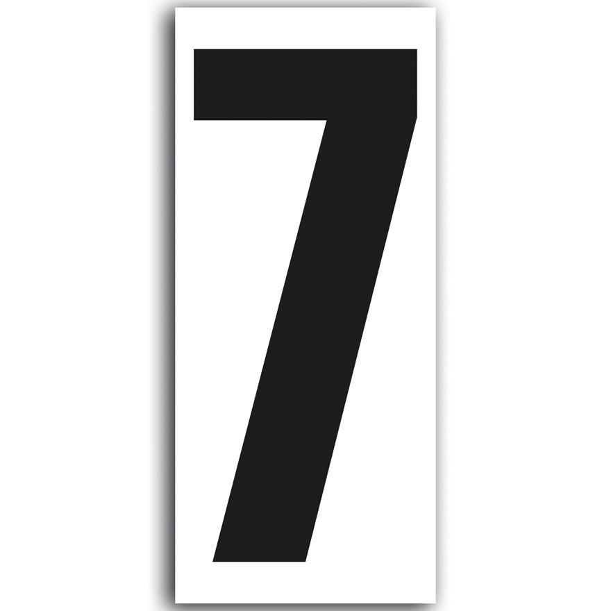 Number 160 x 70 mm