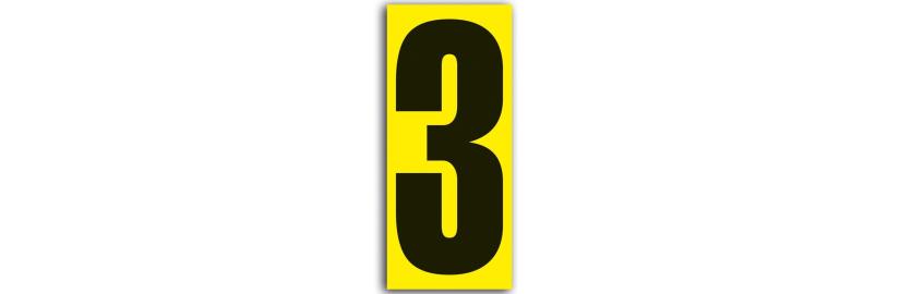 Number 160 x 70 mm