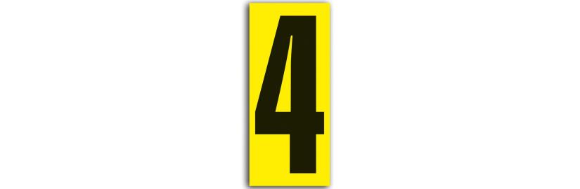 Number 160 x 70 mm