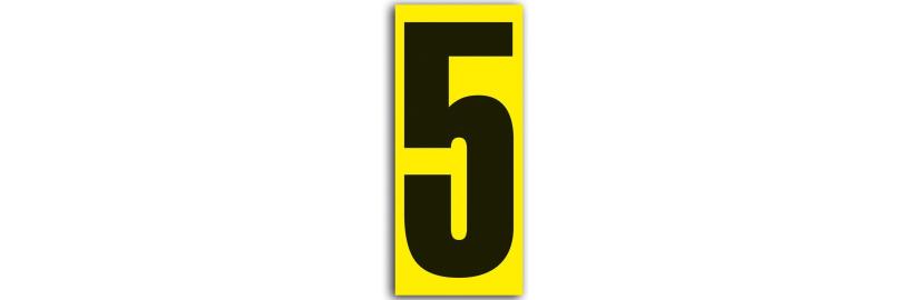 Number 160 x 70 mm
