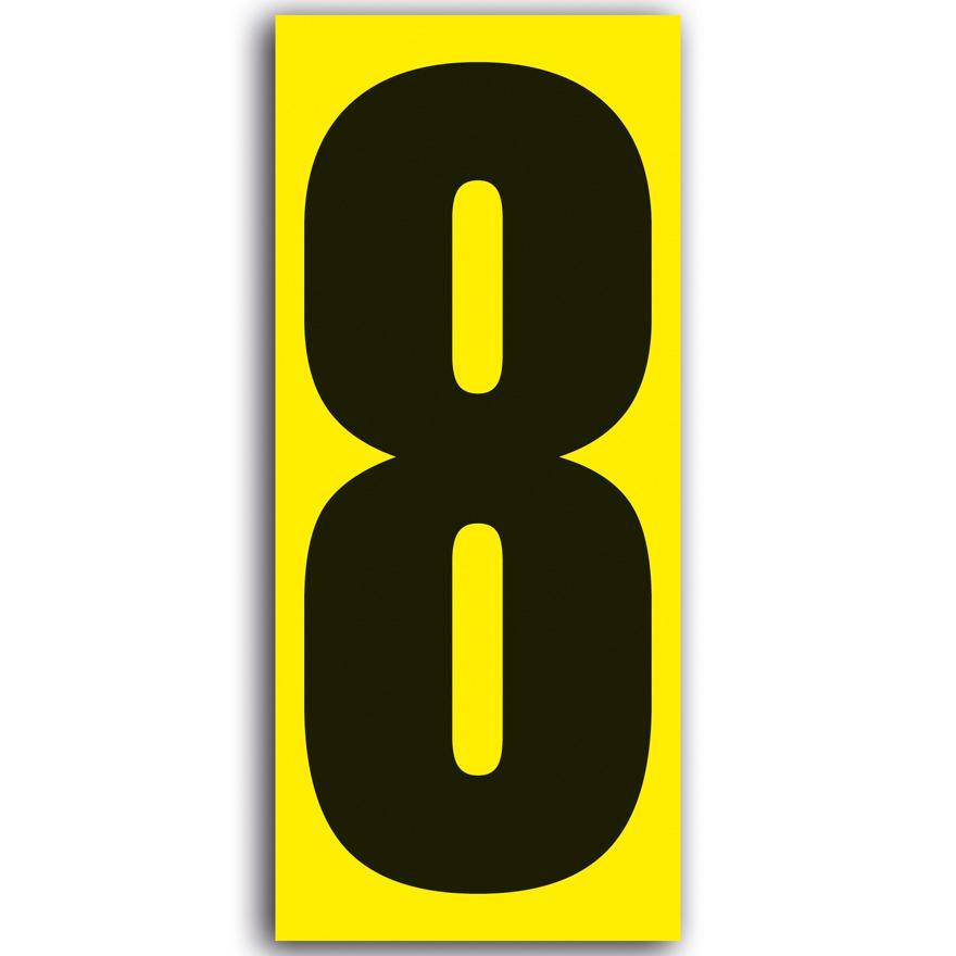 Number 160 x 70 mm