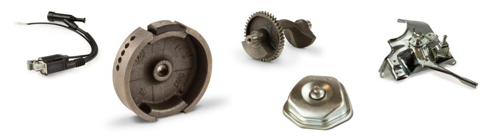 gebrauchte Motorenteile