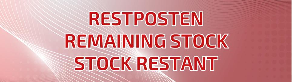Restposten – Kartsport-Produkte zu reduzierten Preisen